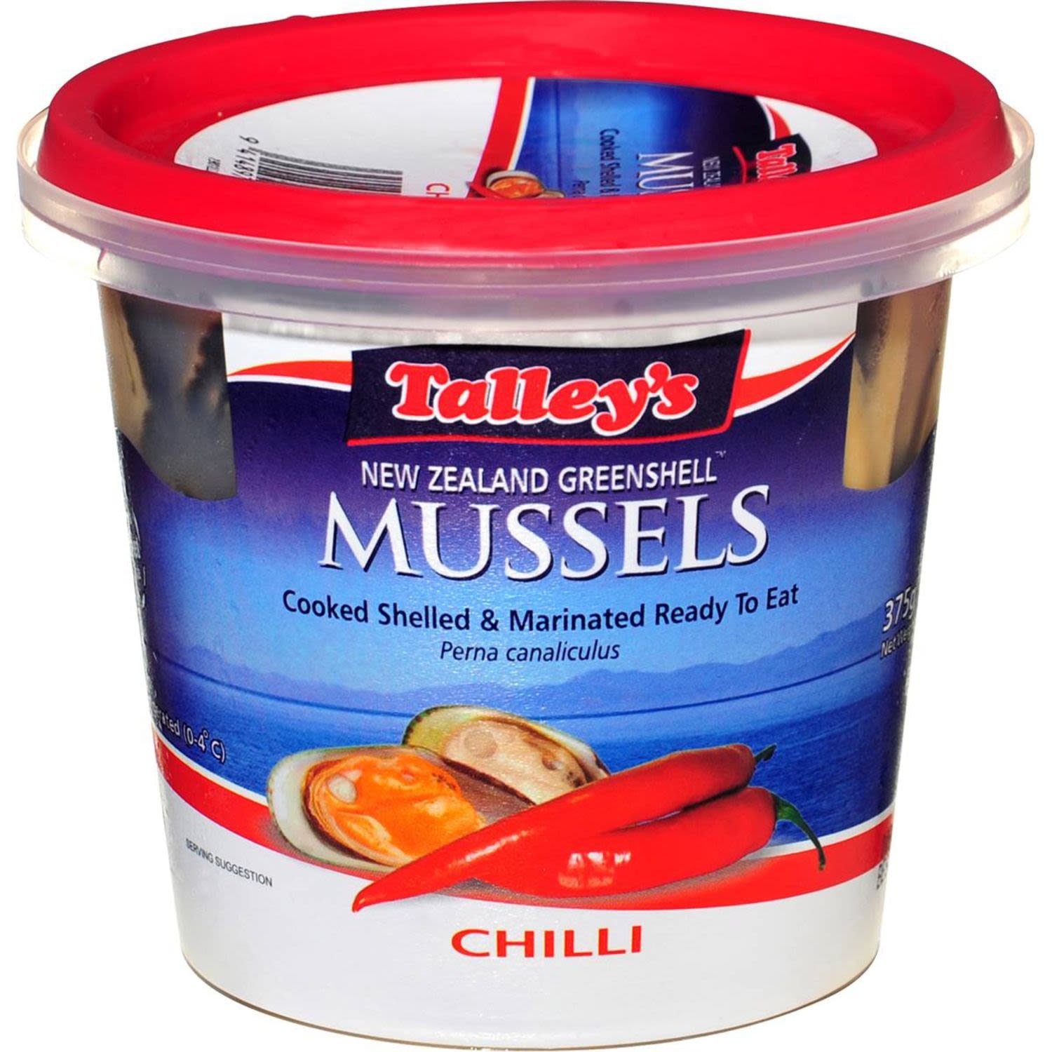 Talley's Chilled Mussels Chilli, 375 Gram