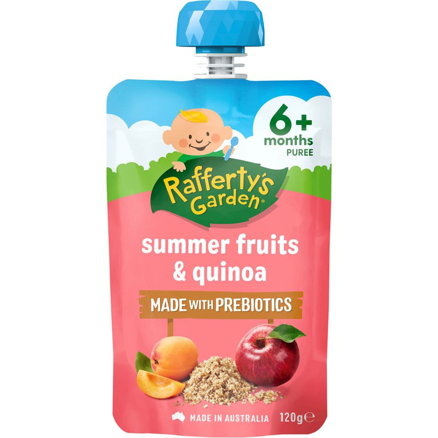 Rafferty's Garden Summer Fruits Quinoa & Prebiotic 6+ Months