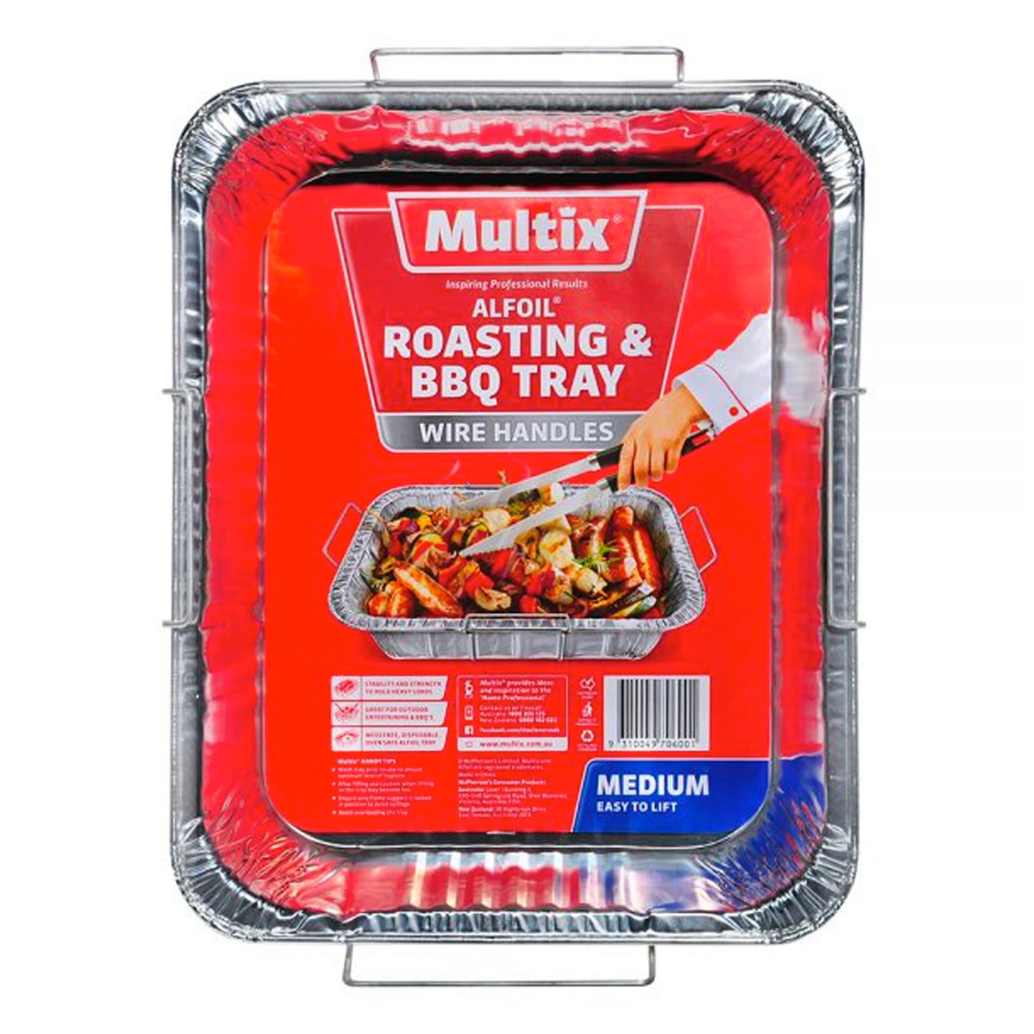 Multix Medium Size Roasting & BBQ Alfoil Tray
