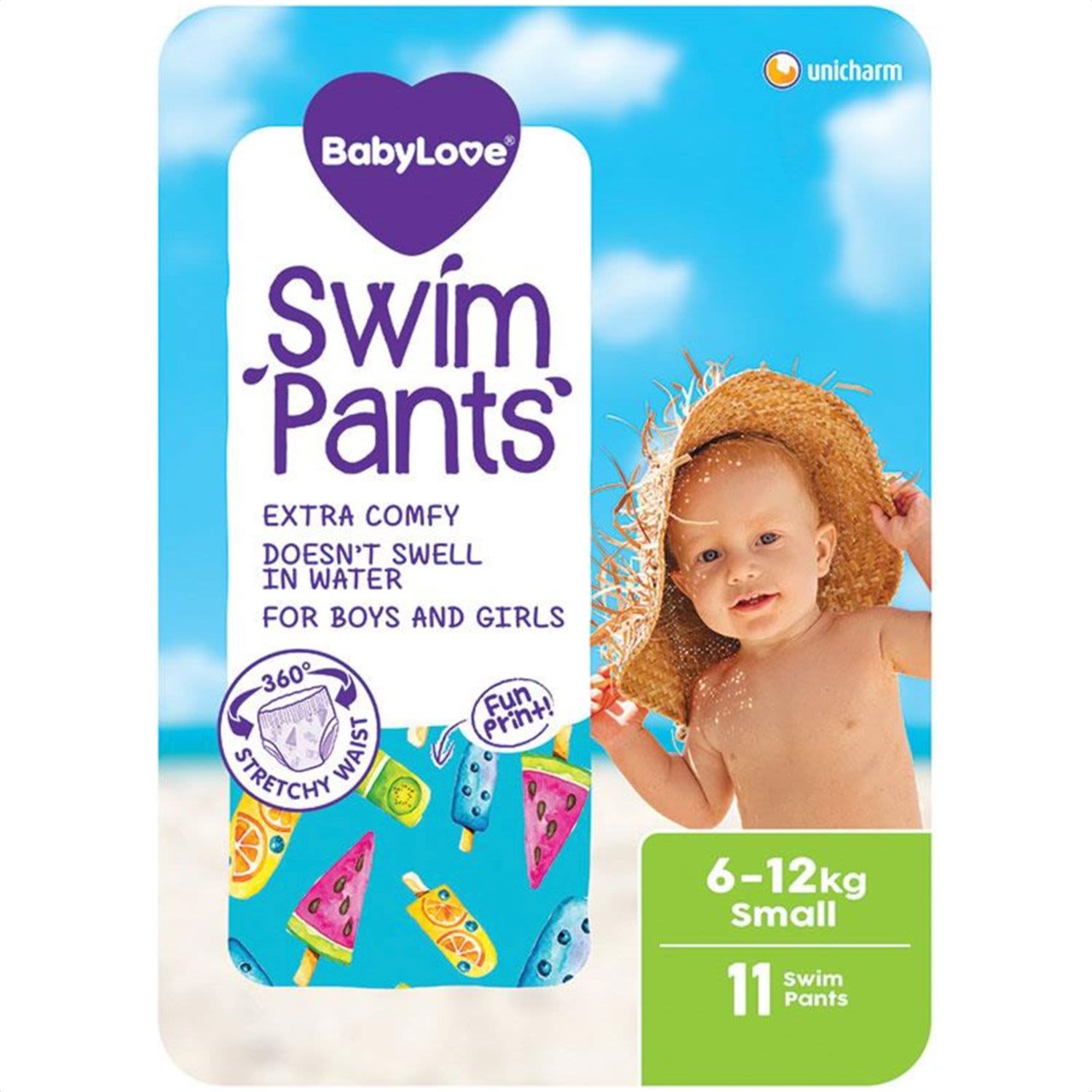 BabyLove Swim Pants Small, 11 Each