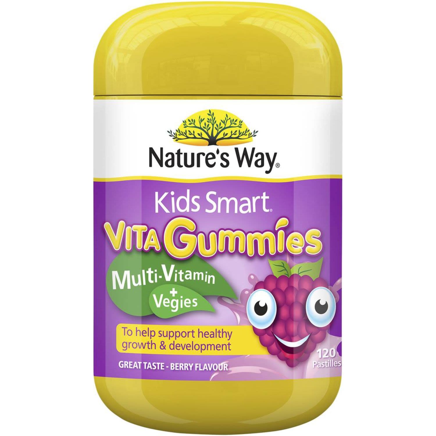 Nature's Way Kids Smart Vita-gummies Multivitamin, 120 Each