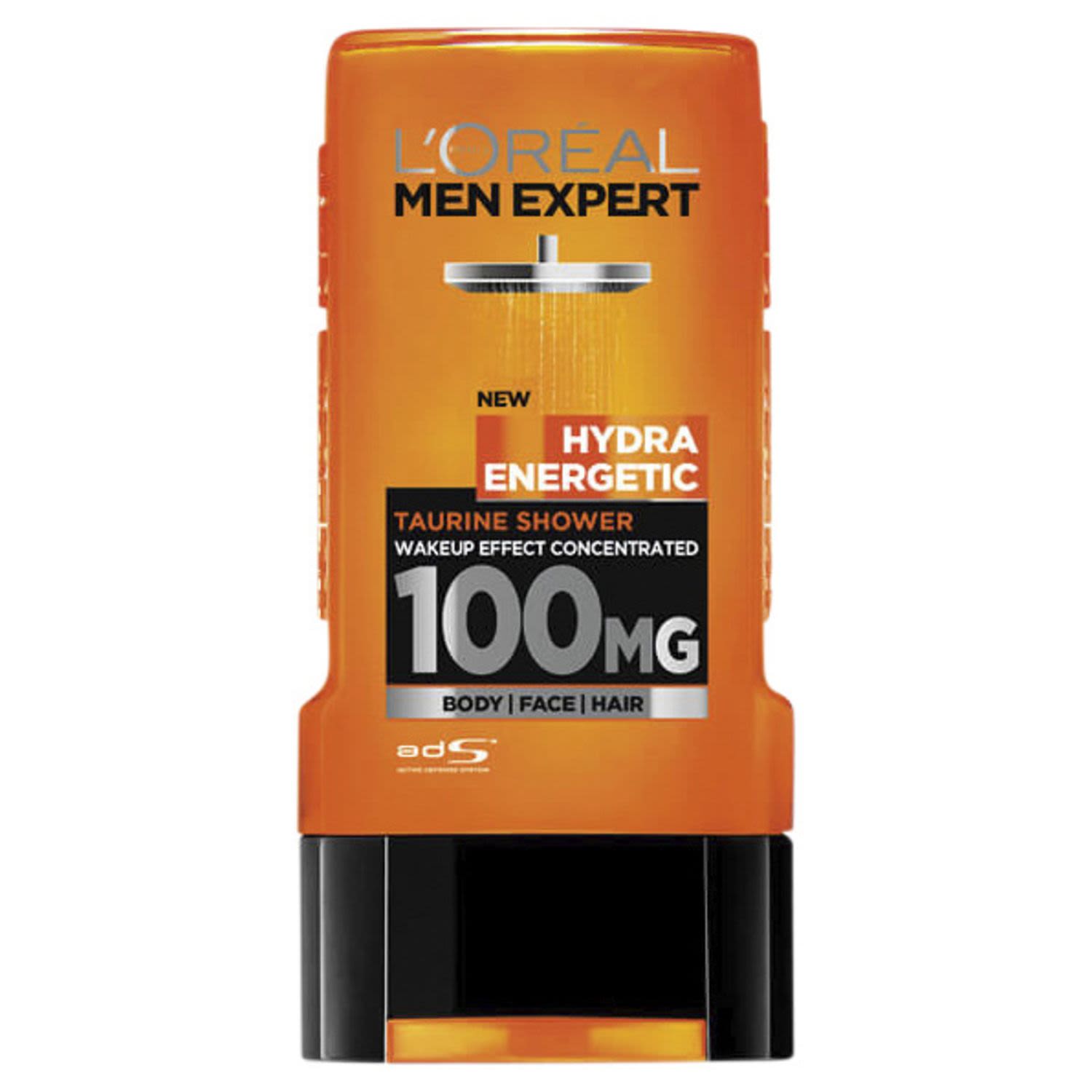 L'Oréal Paris Men Expert Hydra Energetic Taurine Shower Gel, 300 Millilitre