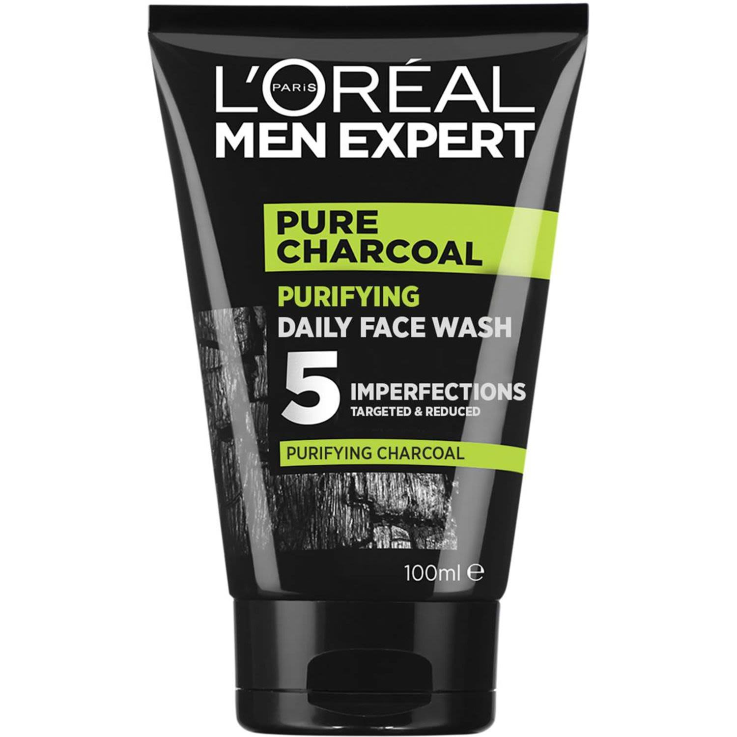 L'Oréal Paris Men Expert Pure Charcoal Wash, 100 Millilitre