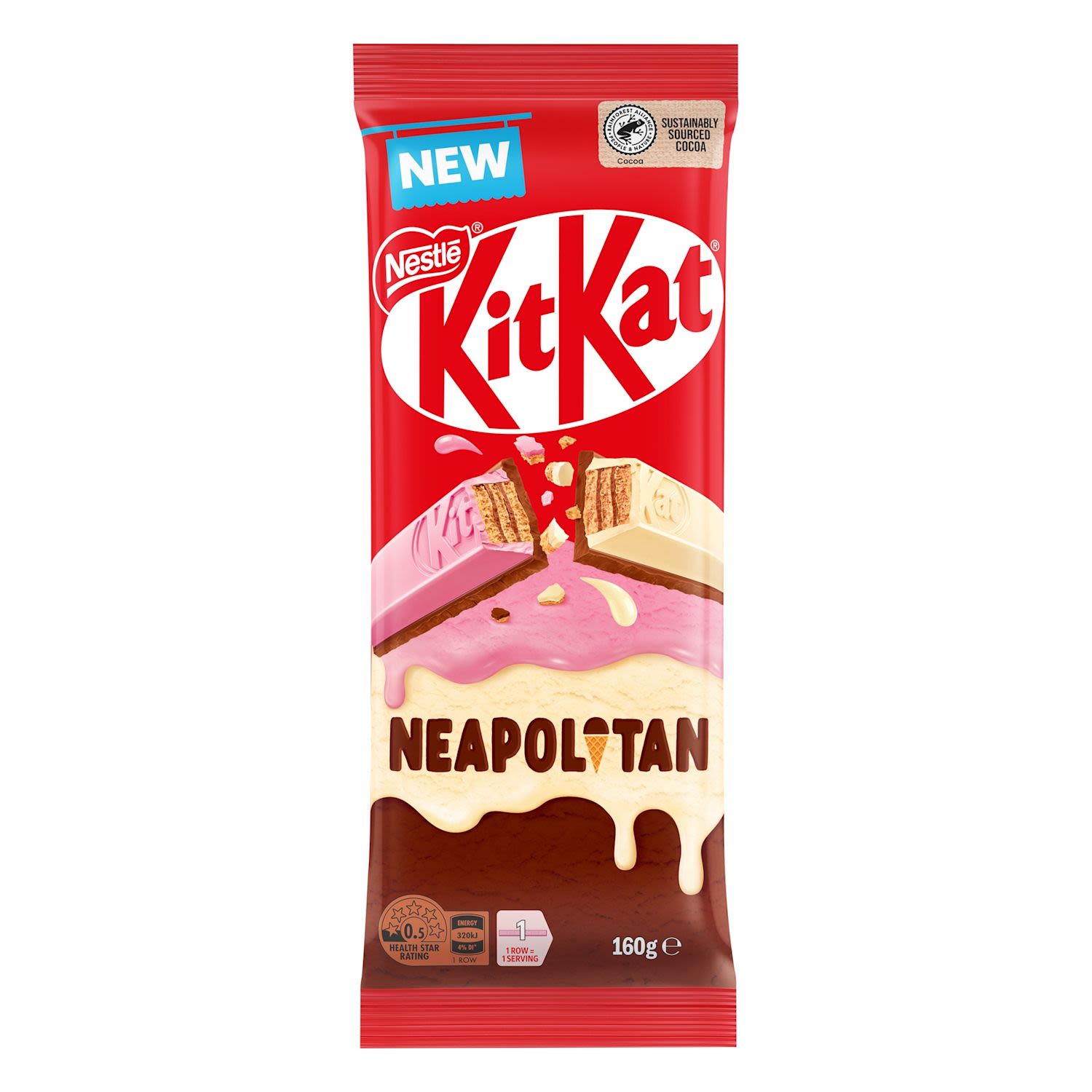 Nestlé Kit Kat Chocolate Neapolitan Block