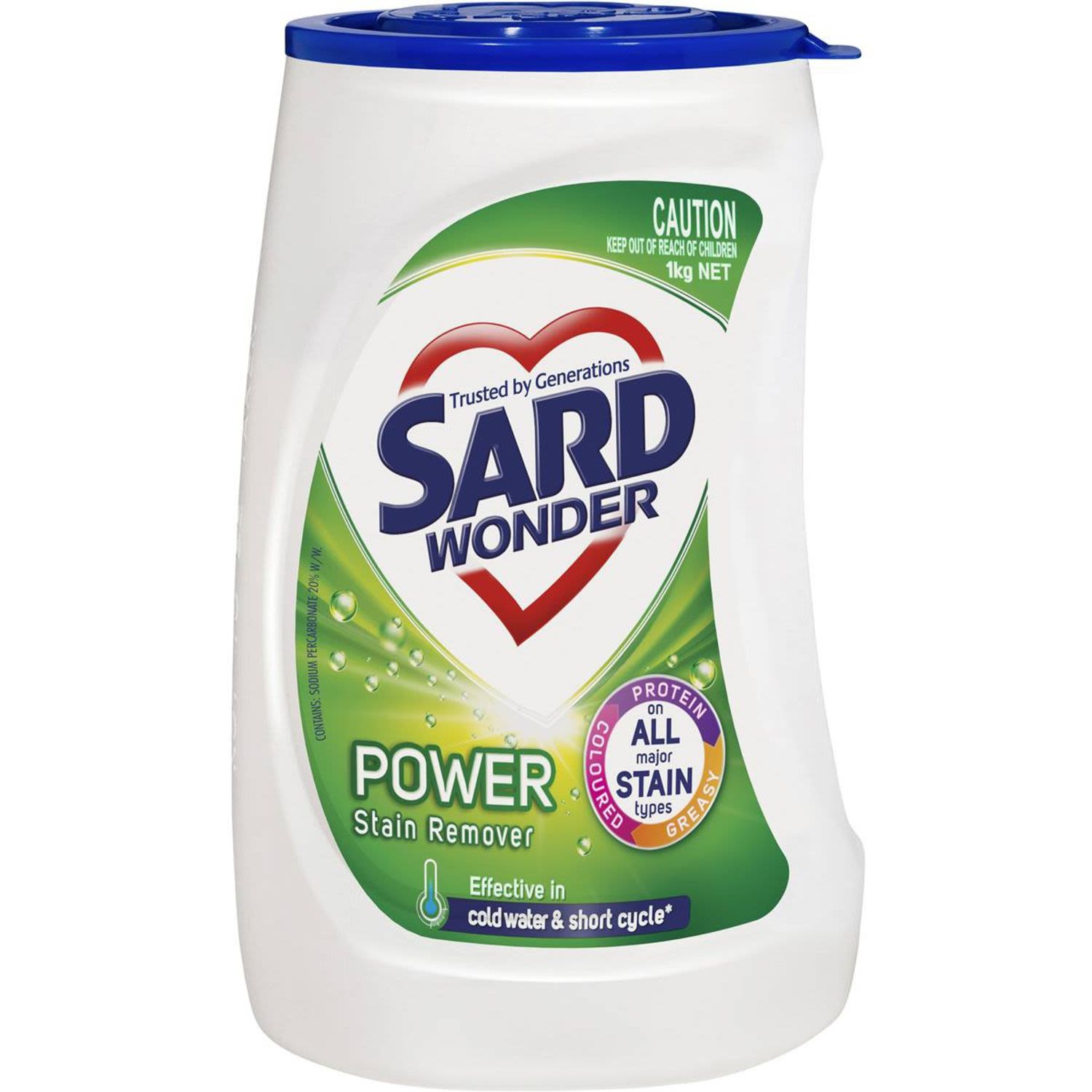Sard Power Stain Remover Powder Soaker, 1 Kilogram