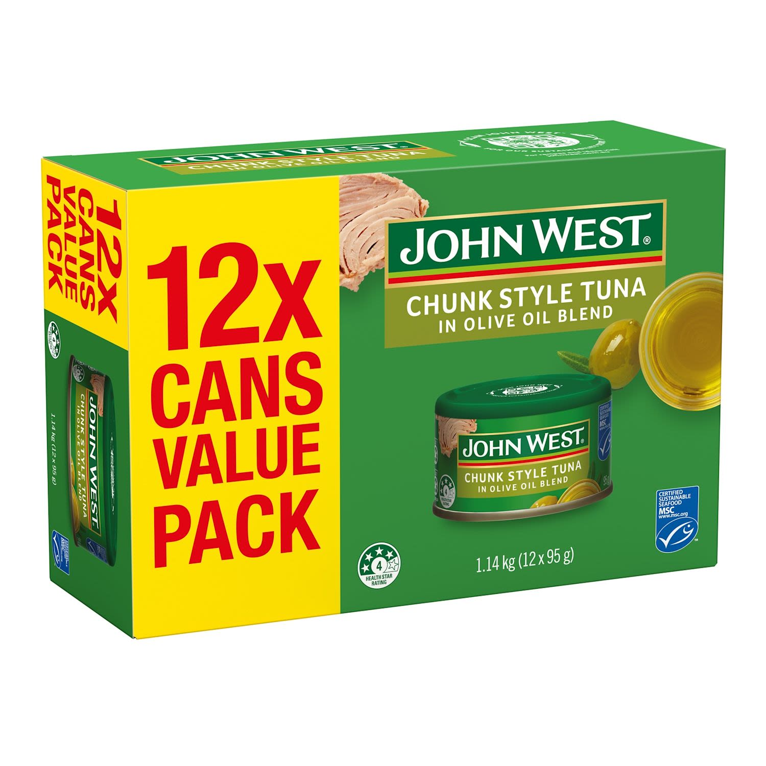 John West 12 pack