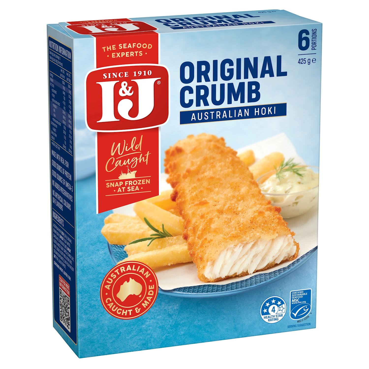 I&J Original Crumb Fish Fillets