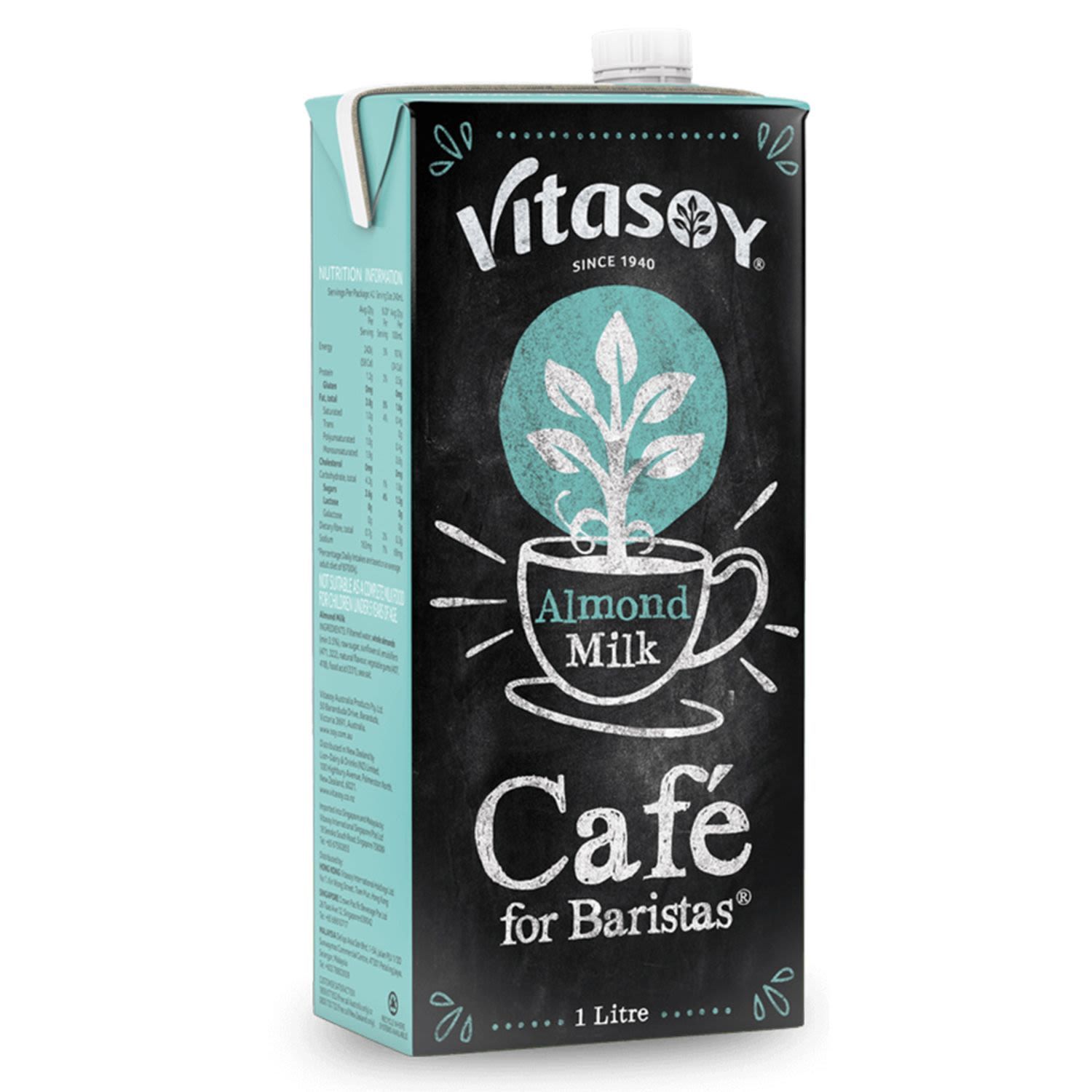 Vitasoy Milk Almond Barista, 1 Litre