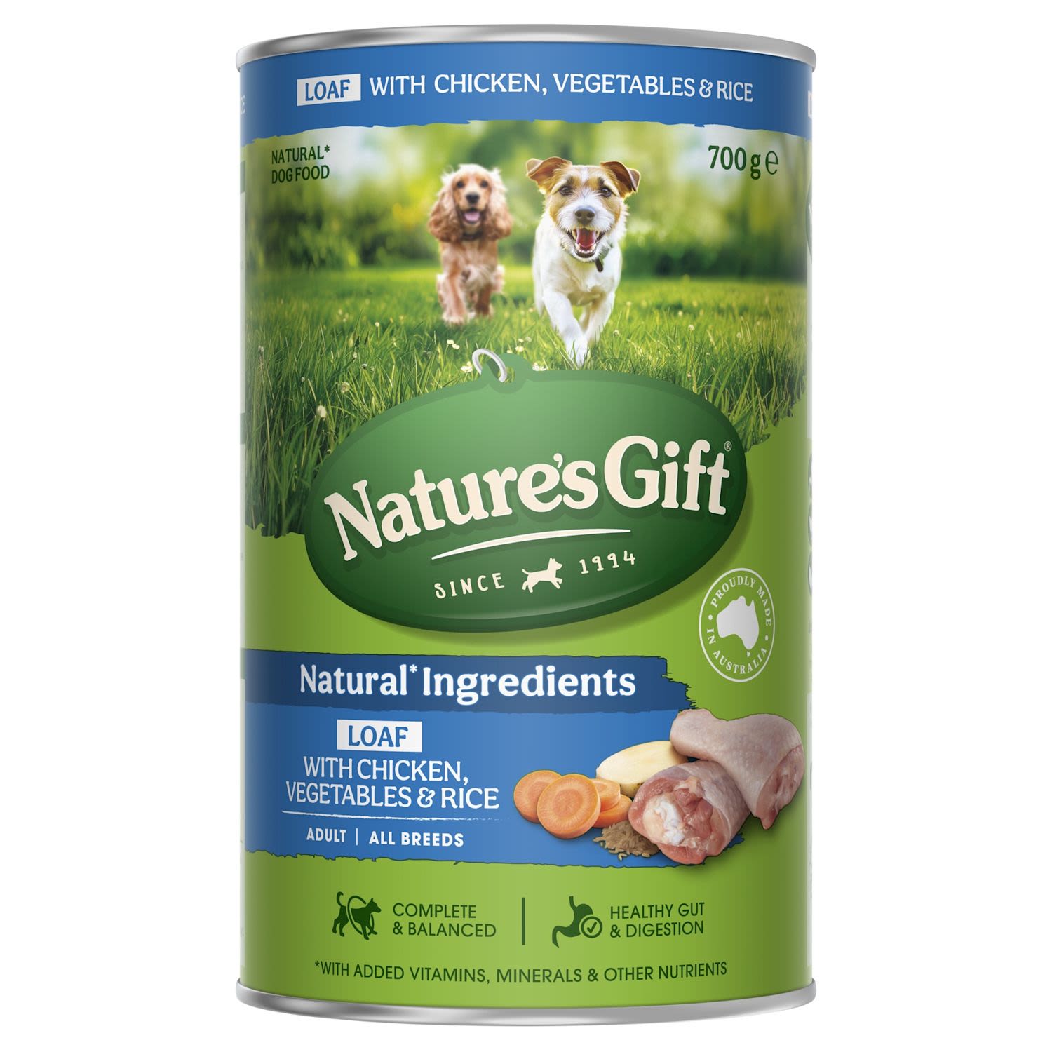 Nature's Gift Meal Time Chicken, Rice & Vegetables Wet Dog Food