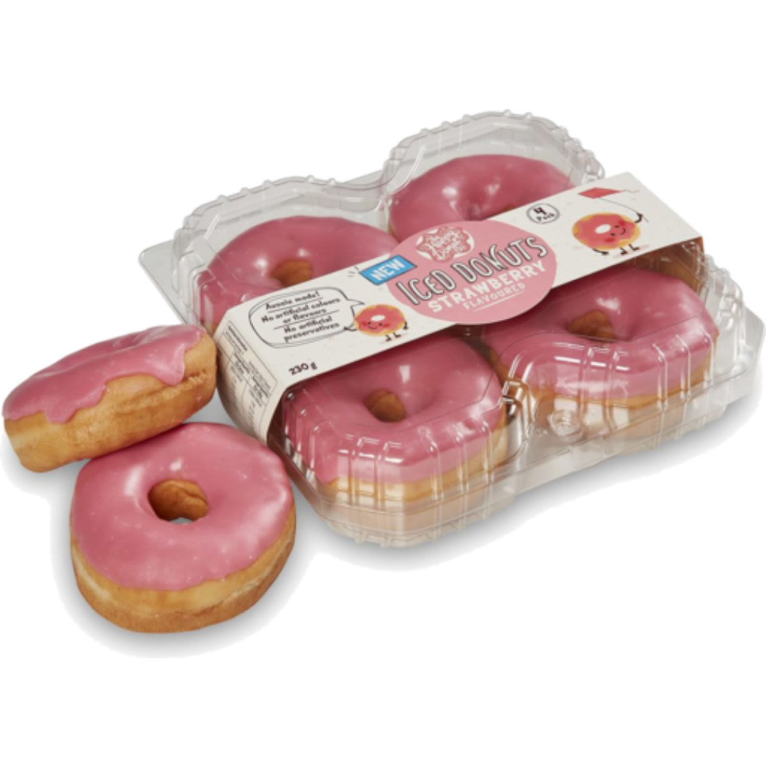 The Happy Donut Co 4 pack