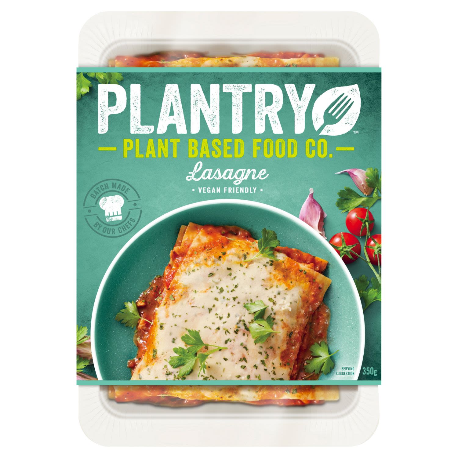 Plantry Plant Based Frozen Meal Lasagne, 350 Gram