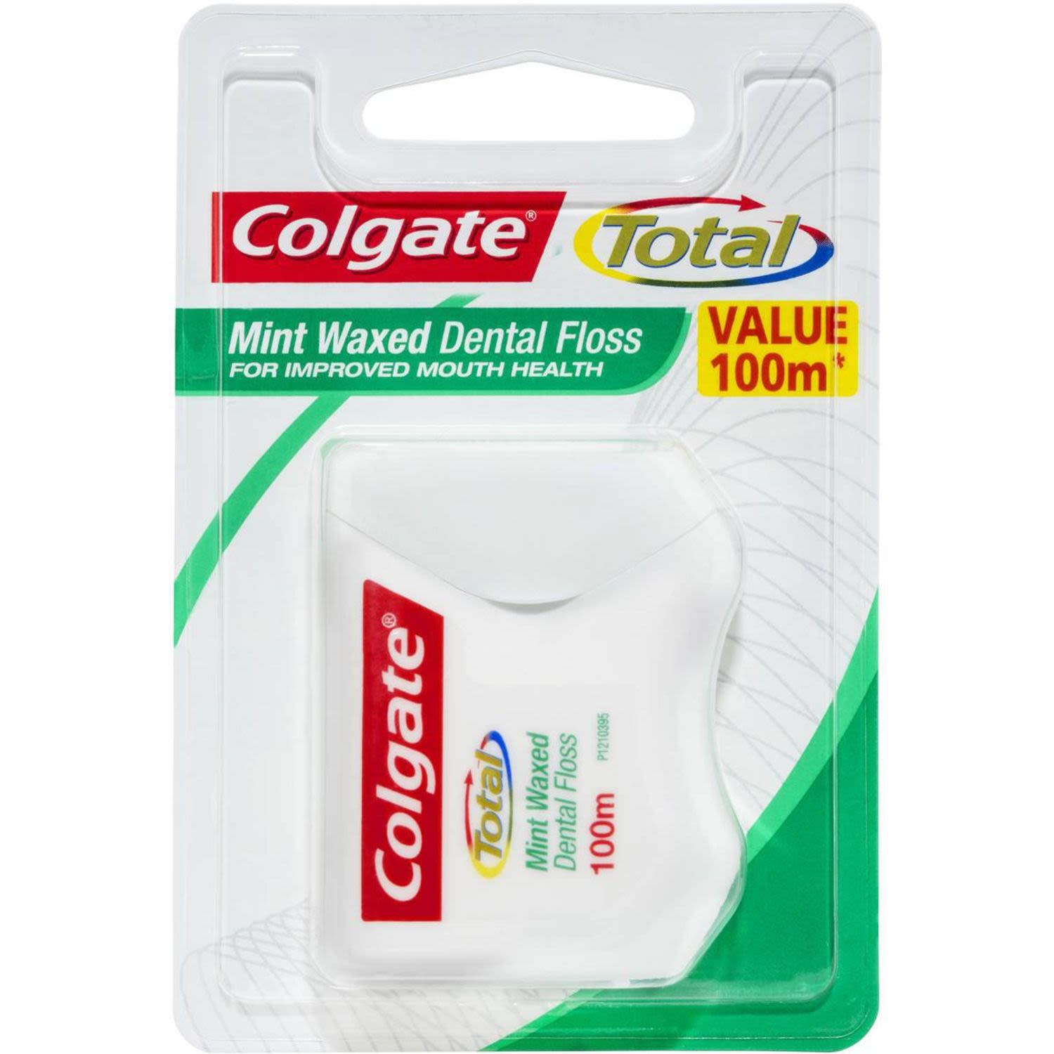 Colgate Total Mint Waxed Durable Oral Care Dental Floss, 1 Each