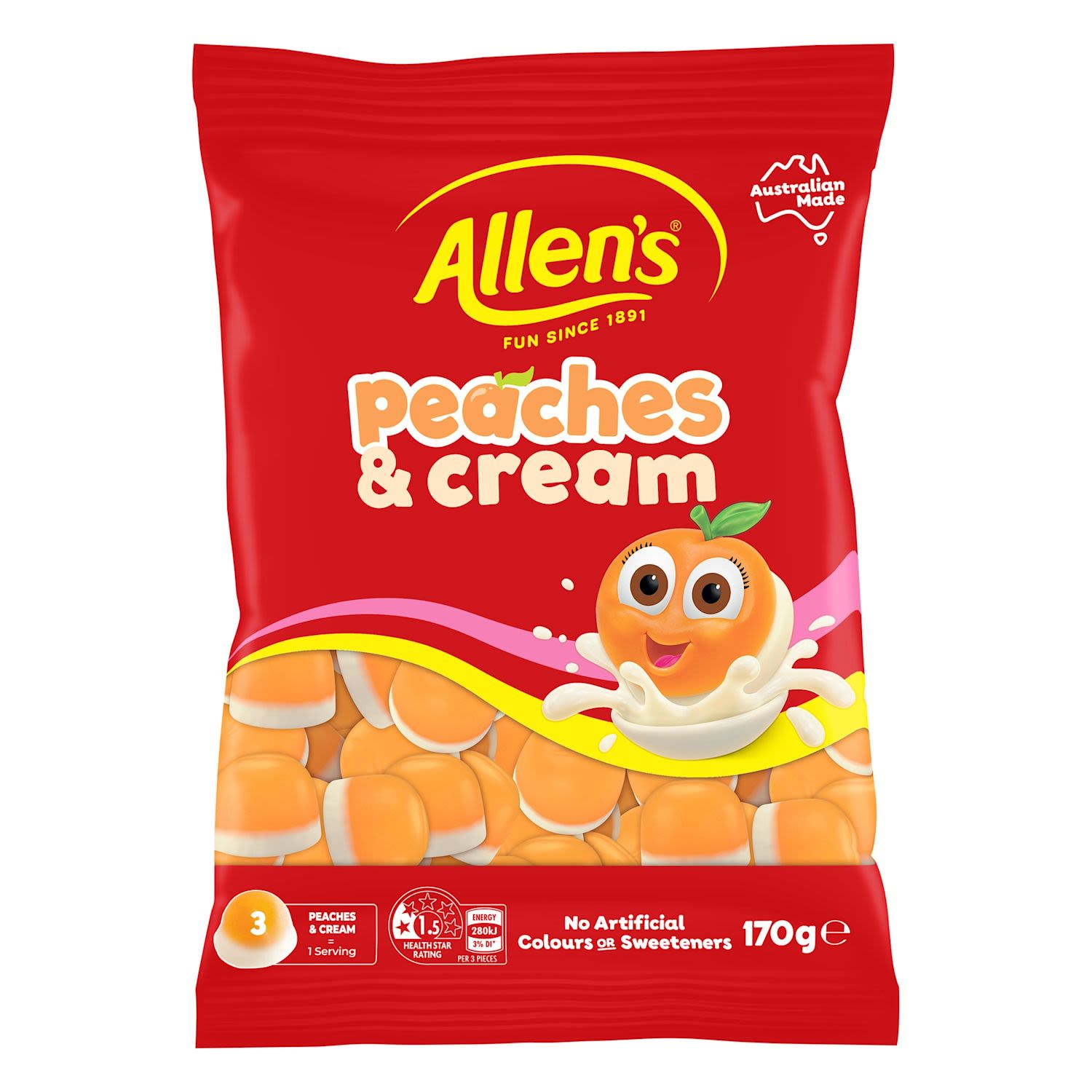 Allen's Peaches & Cream