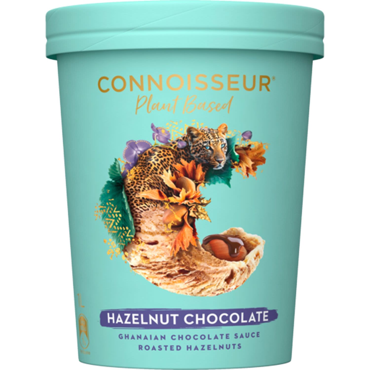 Connoisseur Ice Cream Plant Based Hazelnut, 1 Litre