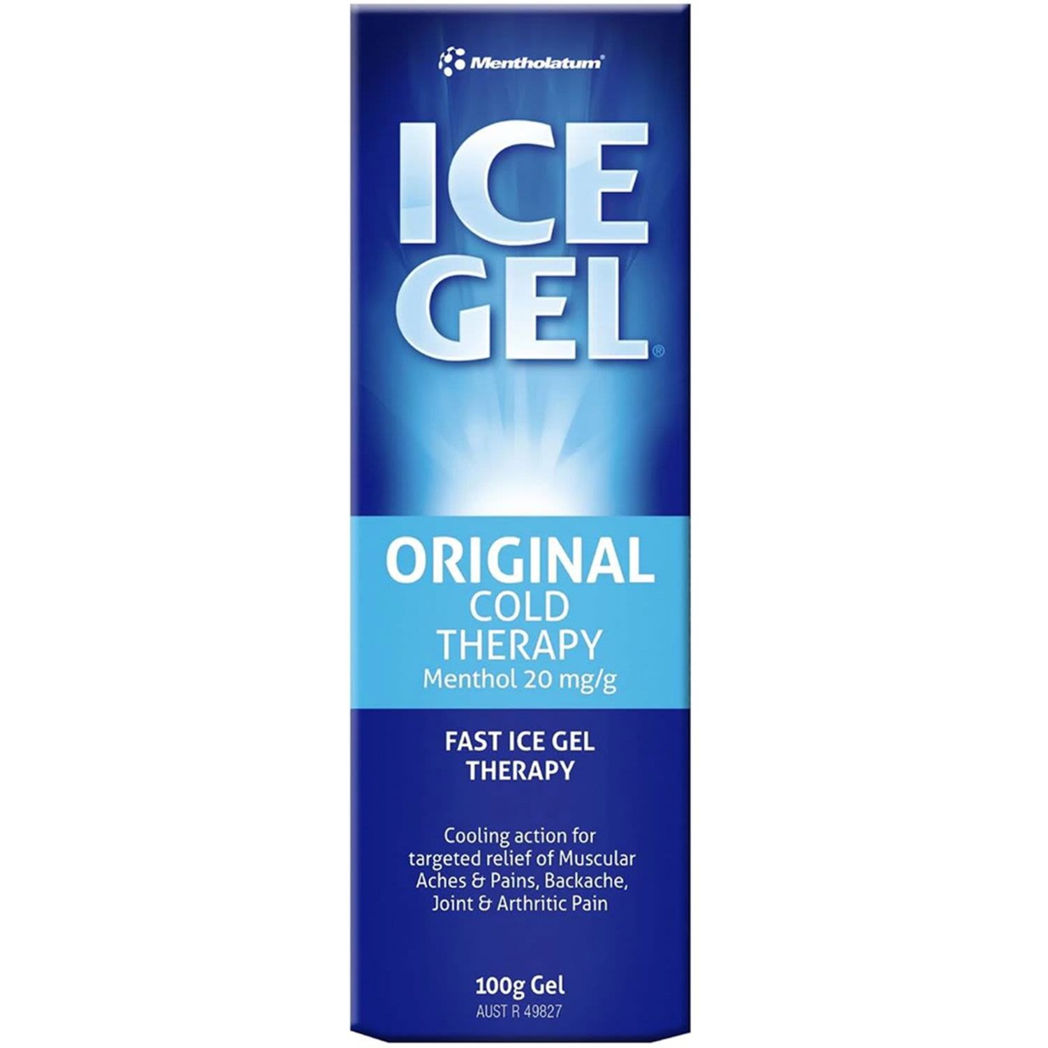Mentholatum Ice Gel Therapy, 100 Gram