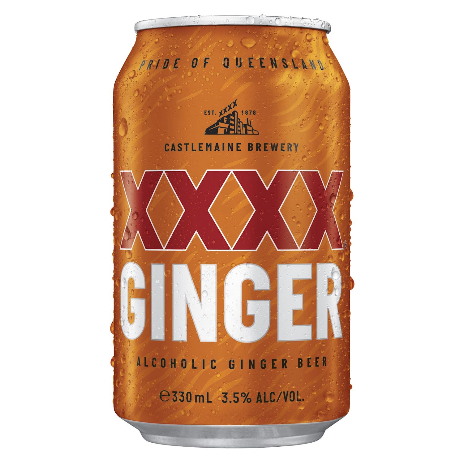XXXX Ginger Beer Can 330mL