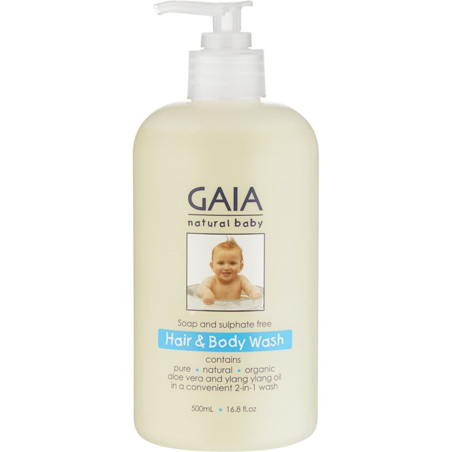 GAIA Baby Hair & Body Wash, 500 Millilitre