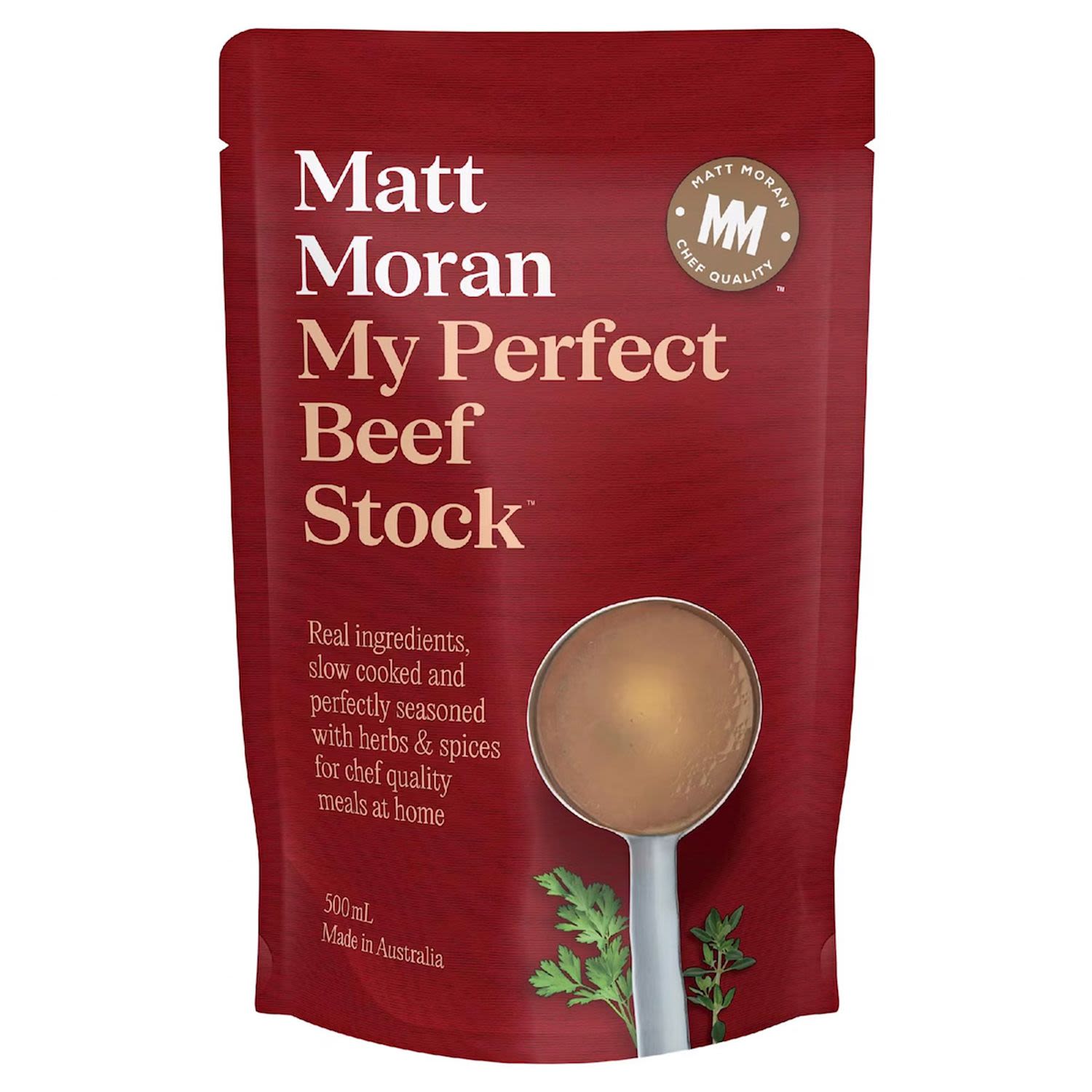 Matt Moran My Perfect Beef Stock